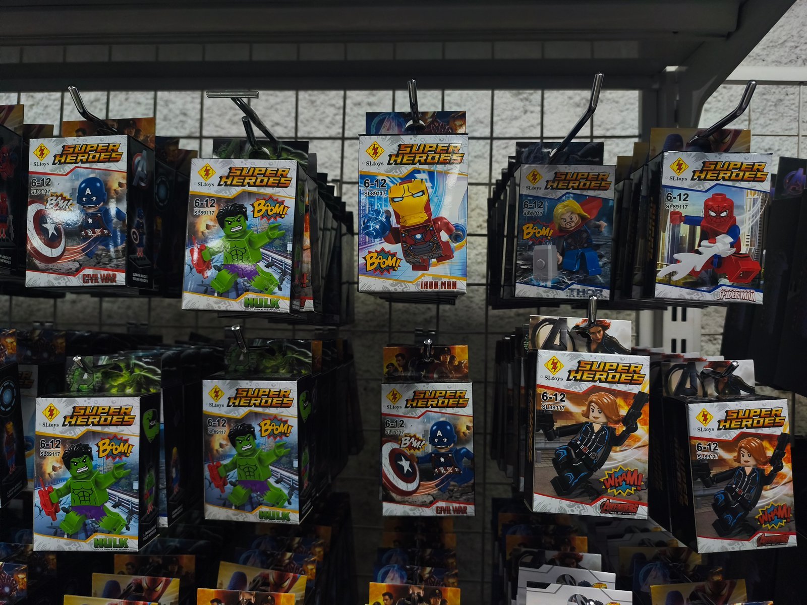 Bloques Armables Super Heroes SL89117