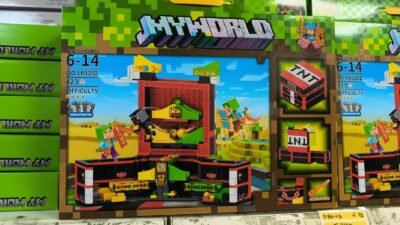 Set de bloques armables My World estilo Minecraft
