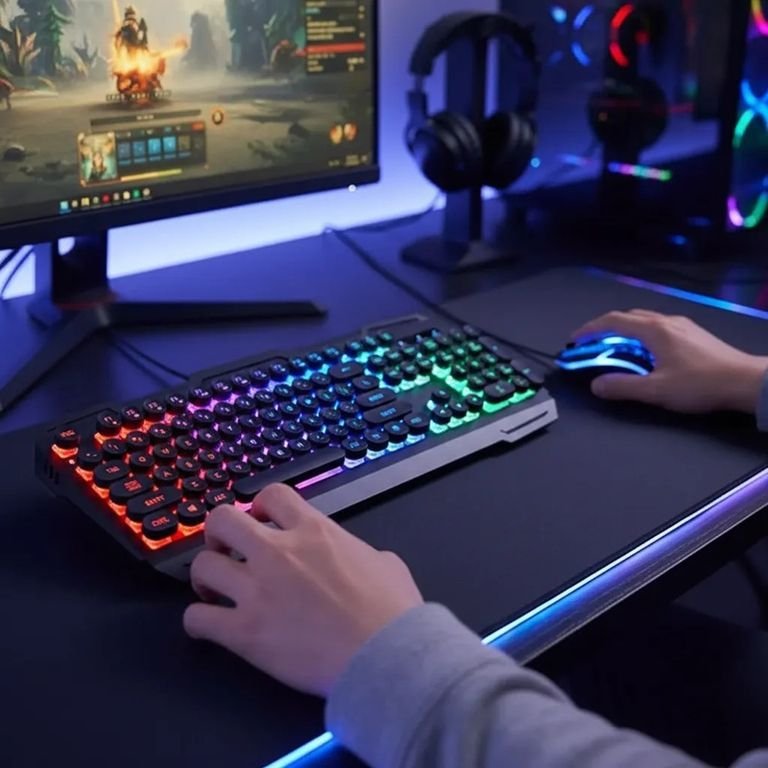 Teclado y Mouse Gamer JX-K618 - Imagen 5