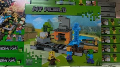 Set de bloques armables My World estilo Minecraft