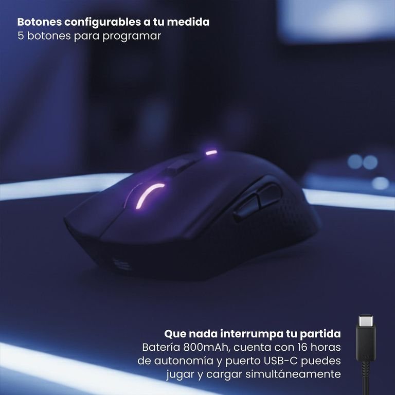 Teclado y Mouse Gamer KT333 - Imagen 7