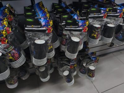 Set de Vasos Power Rangers Beast Morphers
