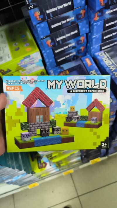 Set de construcción My World estilo Minecraft