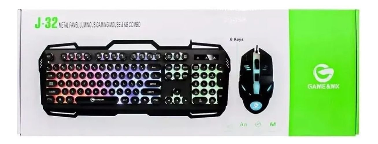 Teclado y Mouse Gamer JX-K618 - Imagen 6