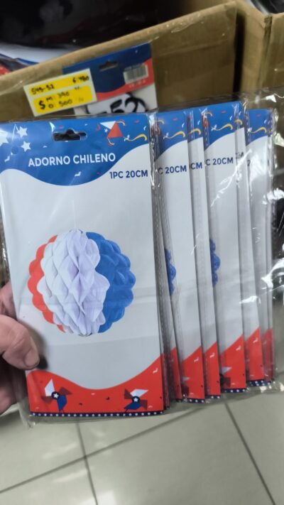 Adorno chileno panal 20cm