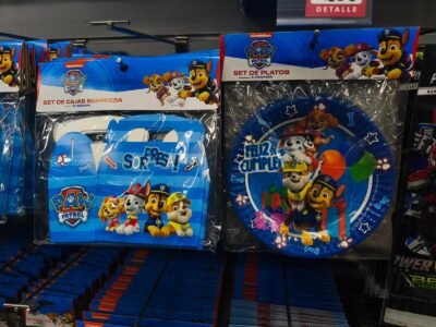 Set de Platos Paw Patrol Cumpleanos