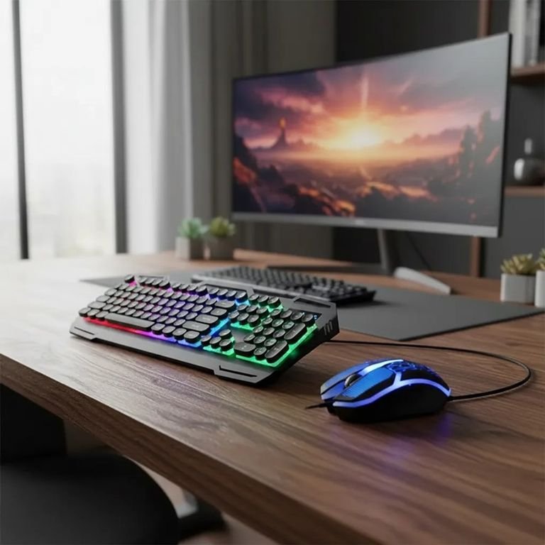 Teclado y Mouse Gamer JX-K618 - Imagen 4