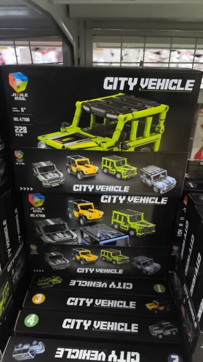 Set de bloques armables City Vehicle - vehículo todoterreno