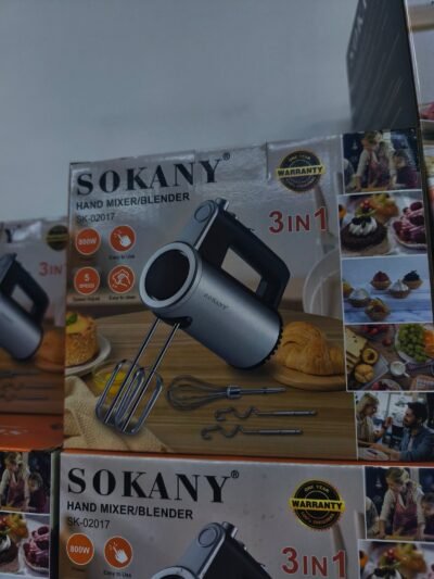 Batidora de Mano Sokany SK-02017 3 en 1