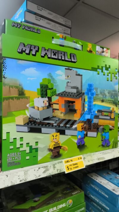 Set de bloques armables My World estilo Minecraft